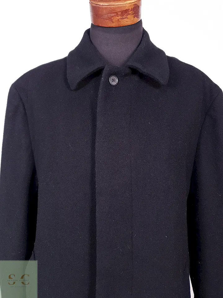 Abrigo Clásico de Paño con Cierre Oculto Jos. A. Bank Talla XL/XXL 7