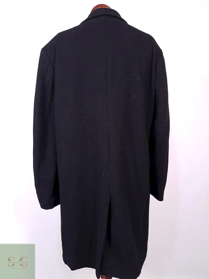 Abrigo Clásico de Paño con Cierre Oculto Jos. A. Bank Talla XL/XXL 12