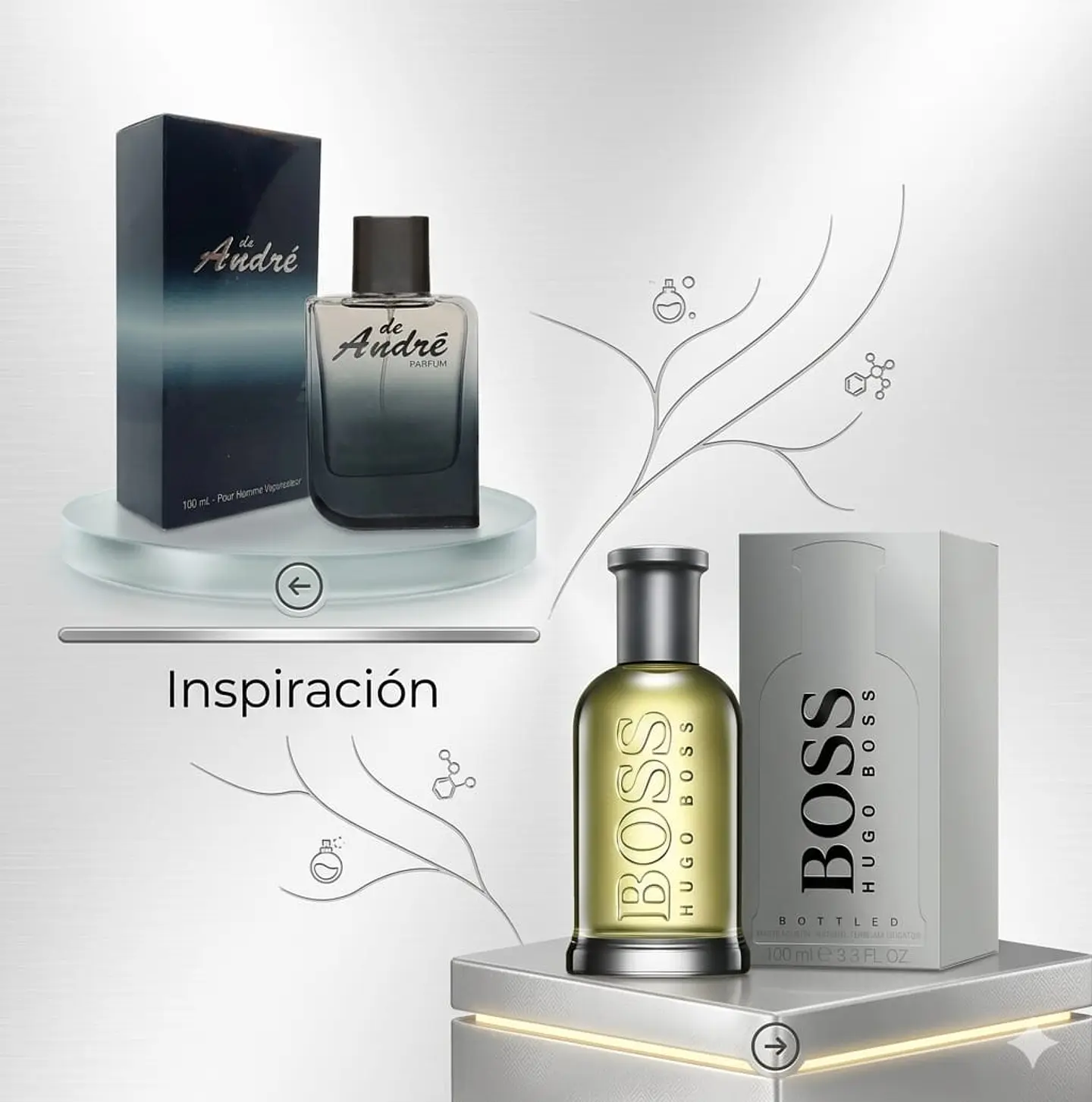 Parfums H24 - Inspirado en Boss Bottled 1