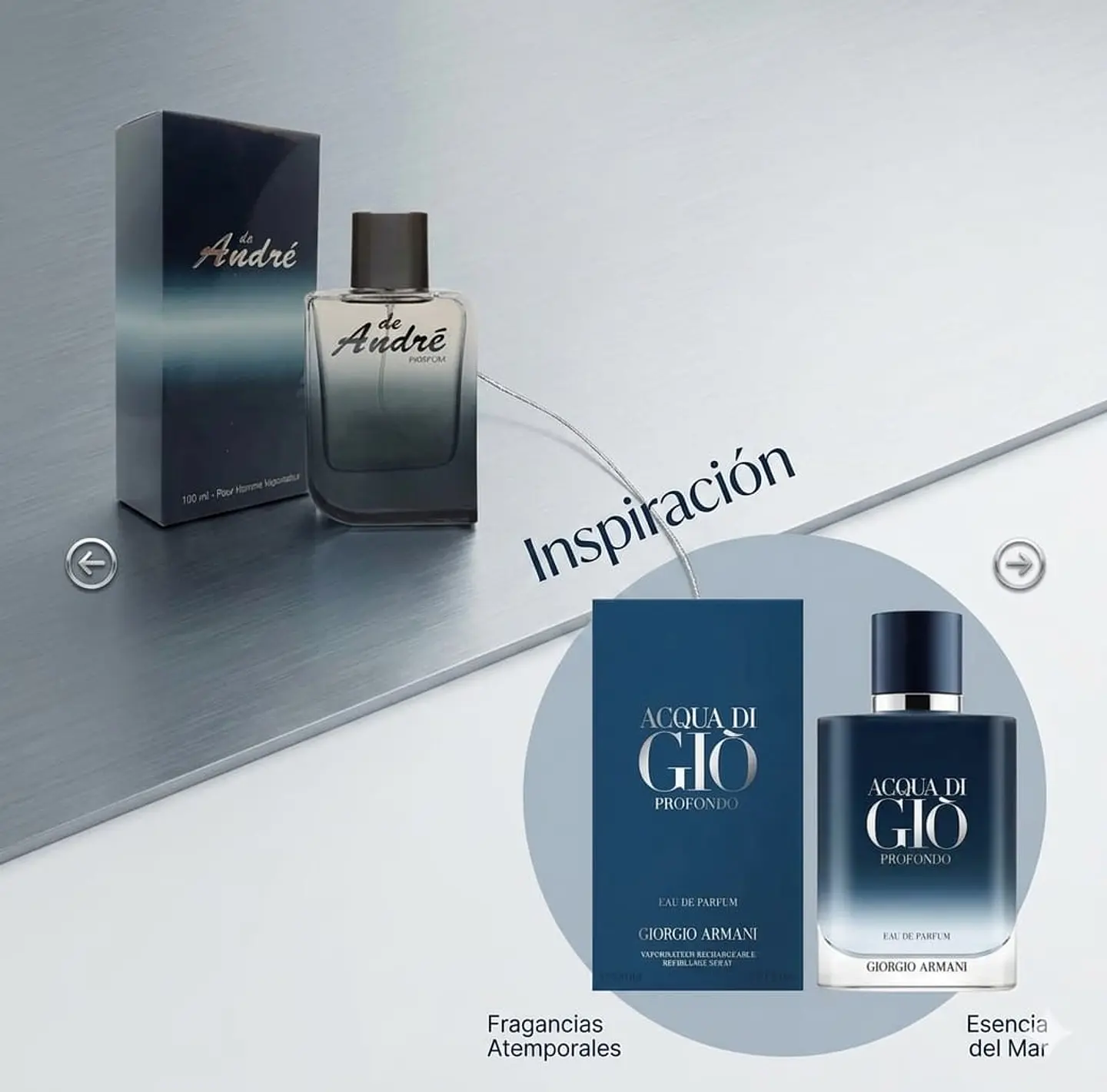 Parfums H20 - Inspirado en Acqua di Giò Profondo 1
