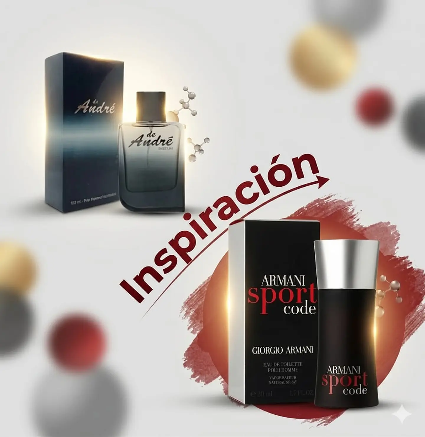 Parfums H08 - Inspirado en Armani Code Sport 1