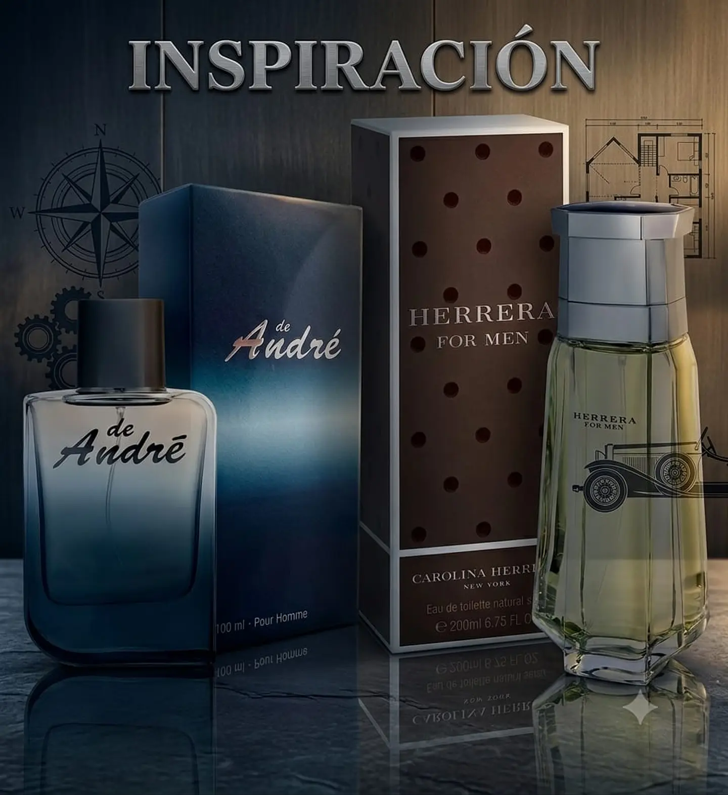 Parfums H10 - Inspirado en Carolina Herrera for Men (8) 1