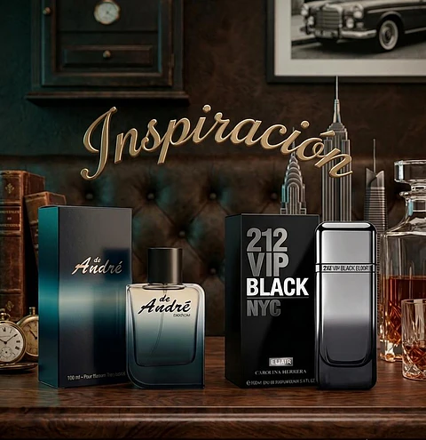 Parfums H45 - Inspirado en 212 VIP Black Elixir