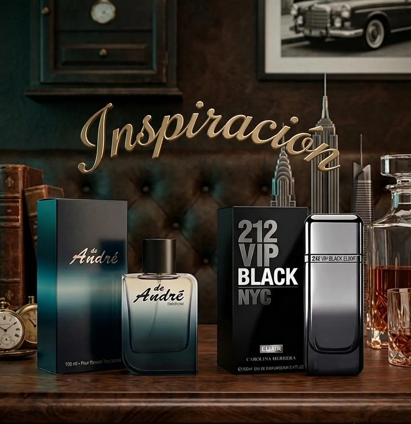 Parfums H45 - Inspirado en 212 VIP Black Elixir 1