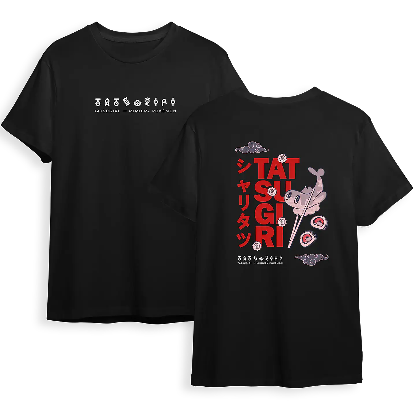 Poleras Pokémon: Tatsugiri  — Mimicry Pokémon 2