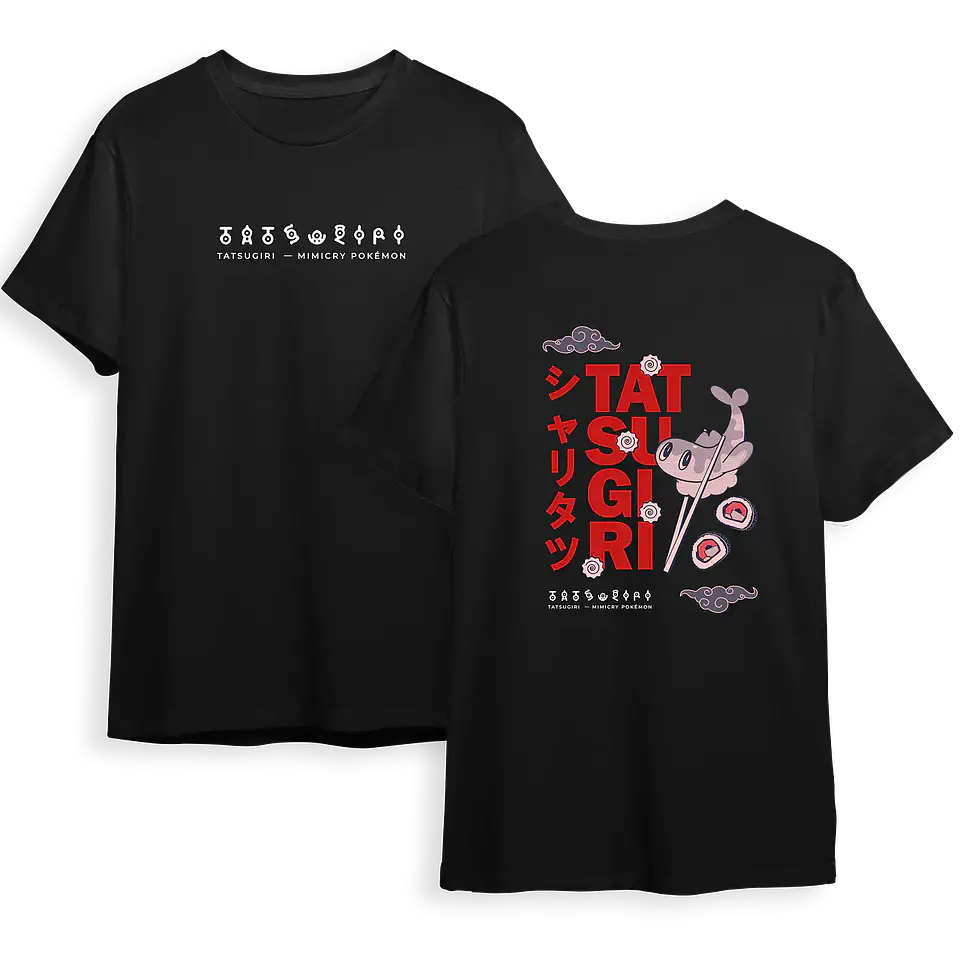 Poleras Pokémon: Tatsugiri  — Mimicry Pokémon 2