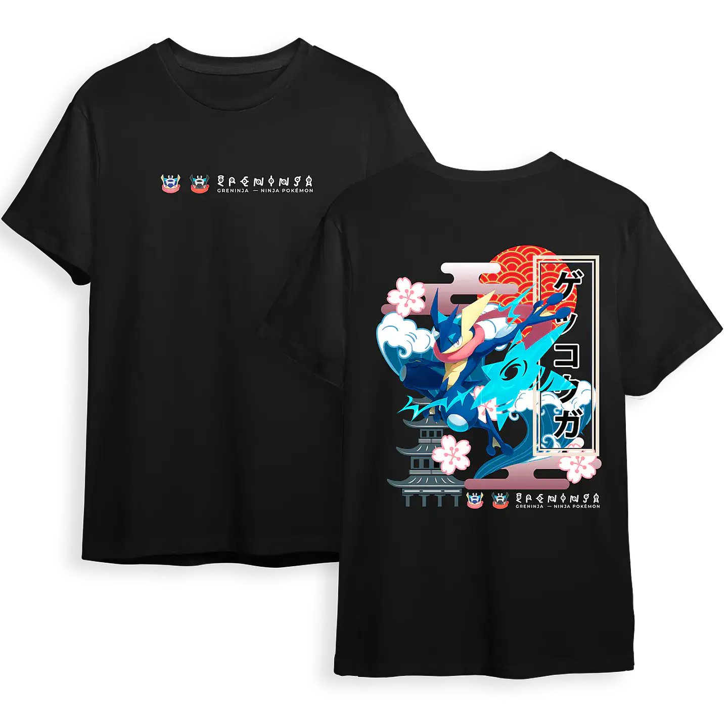 Poleras Pokémon: Greninja  — Ninja Pokémon 2