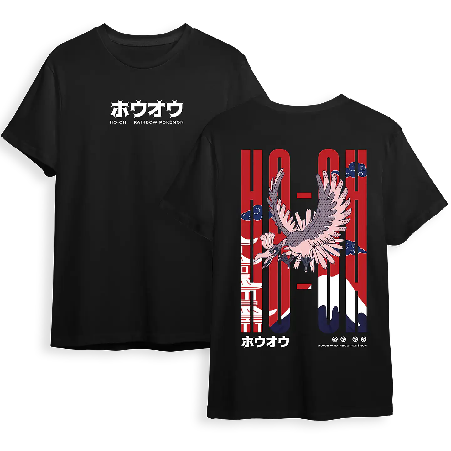 Poleras Pokémon: Ho-Oh — Rainbow Pokémon 2