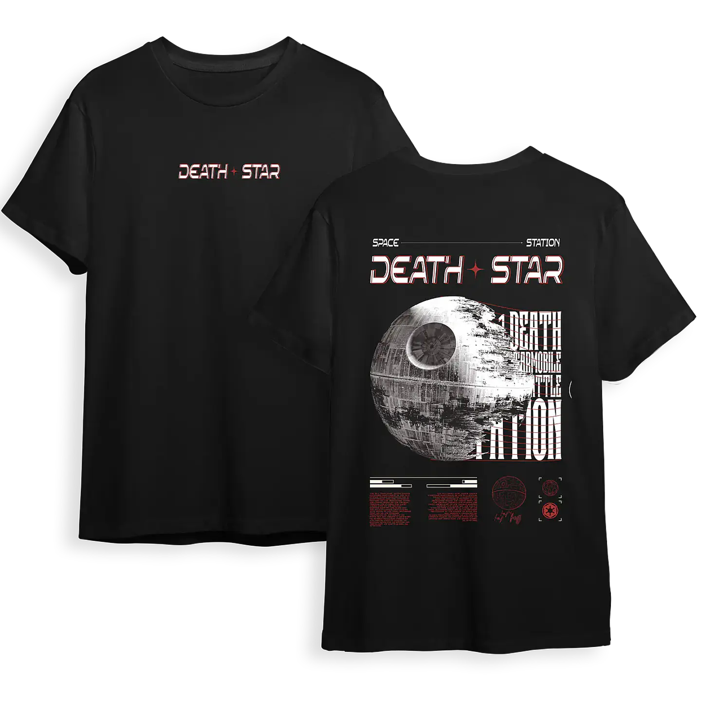 Poleras STARWARS: Secret Art: Death Star 2