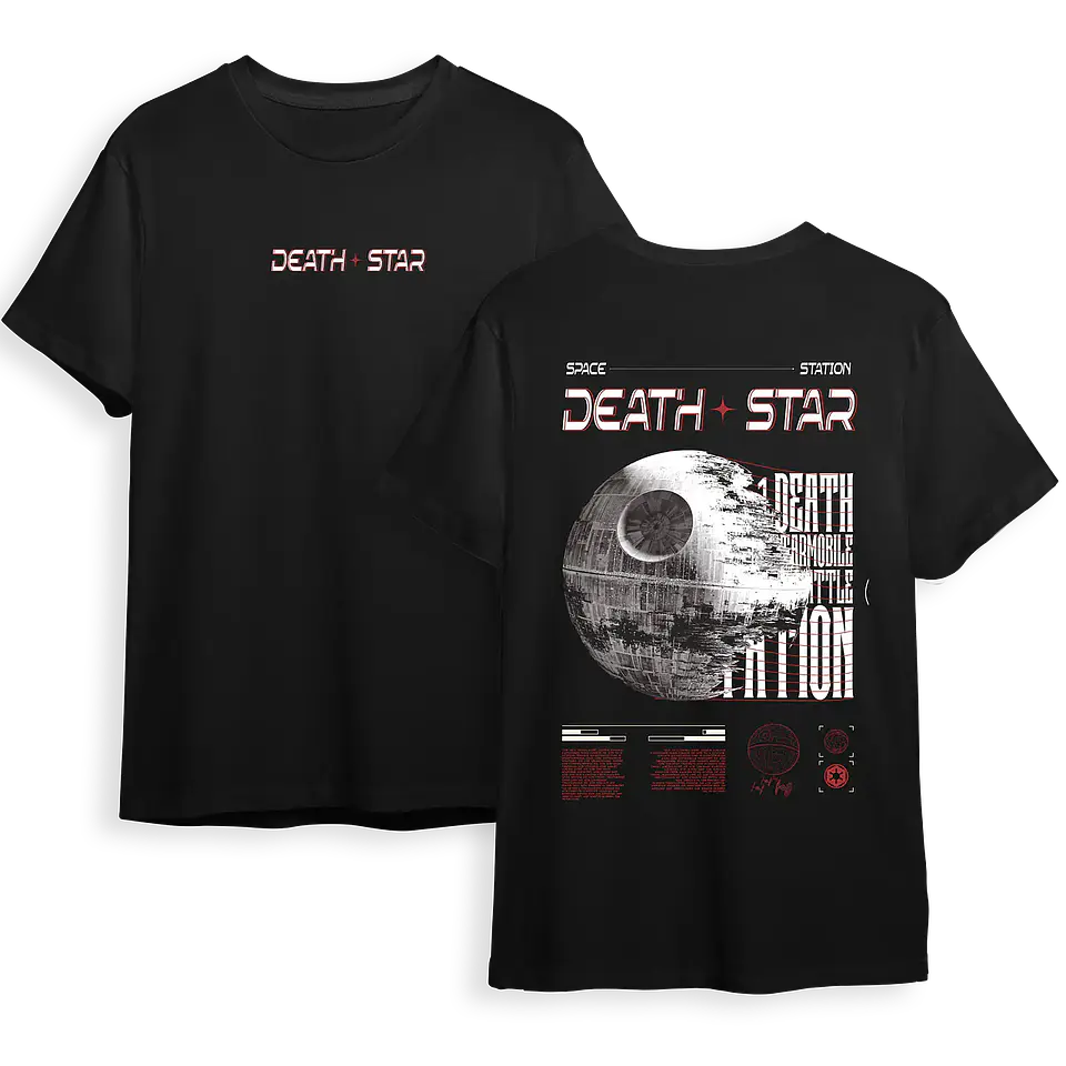 Poleras STARWARS: Secret Art: Death Star 2