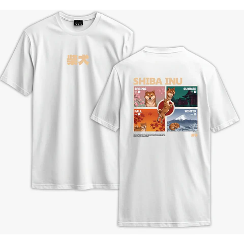 Polera Shiba Inu - Secret Art: Especial Perros