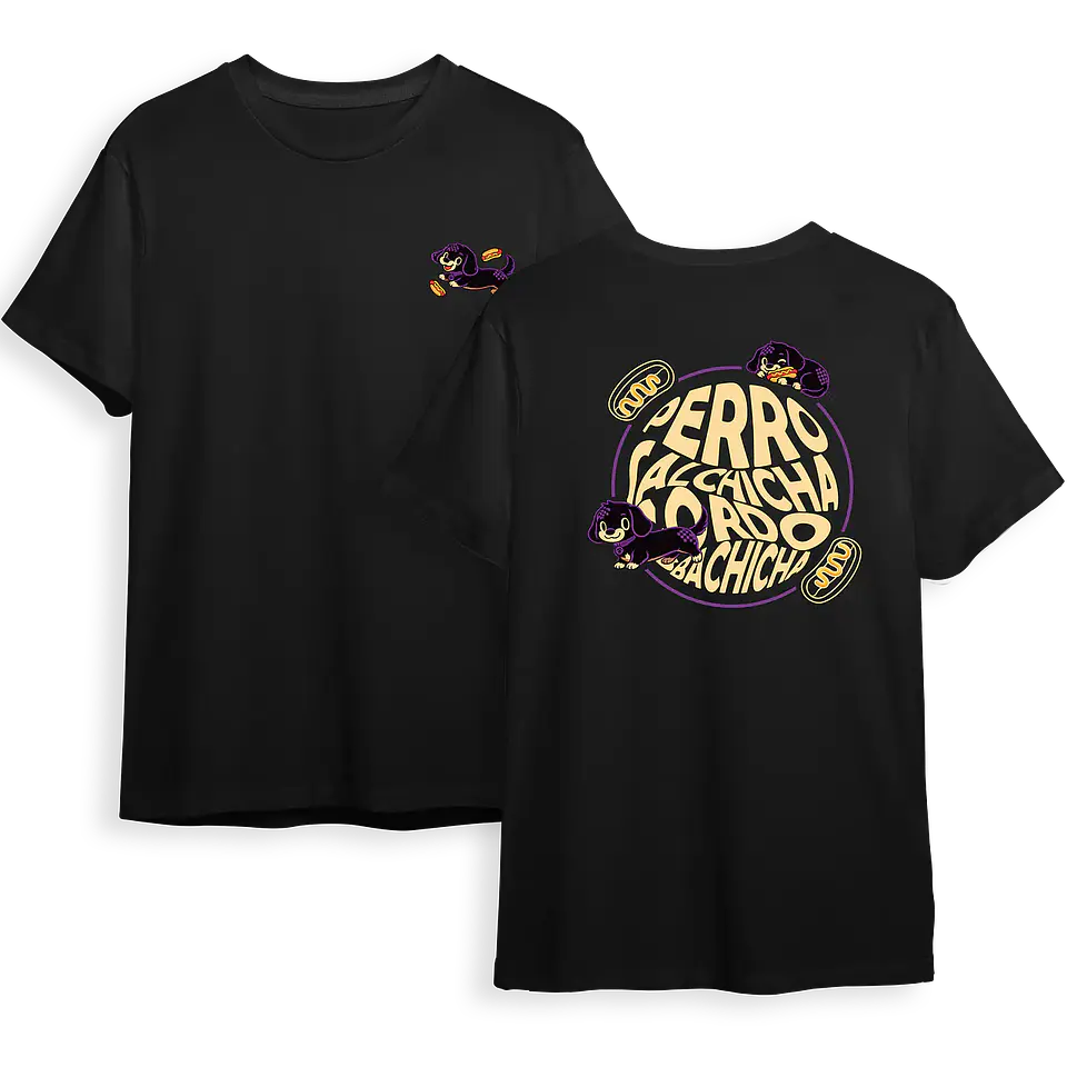 Polera Salchicha: Especial Perros 2
