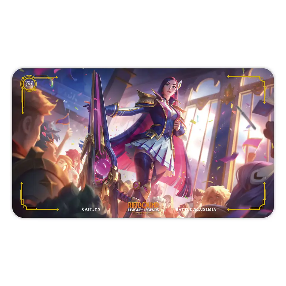 Playmat League of Legends: Caitlyn Battle Academia  1