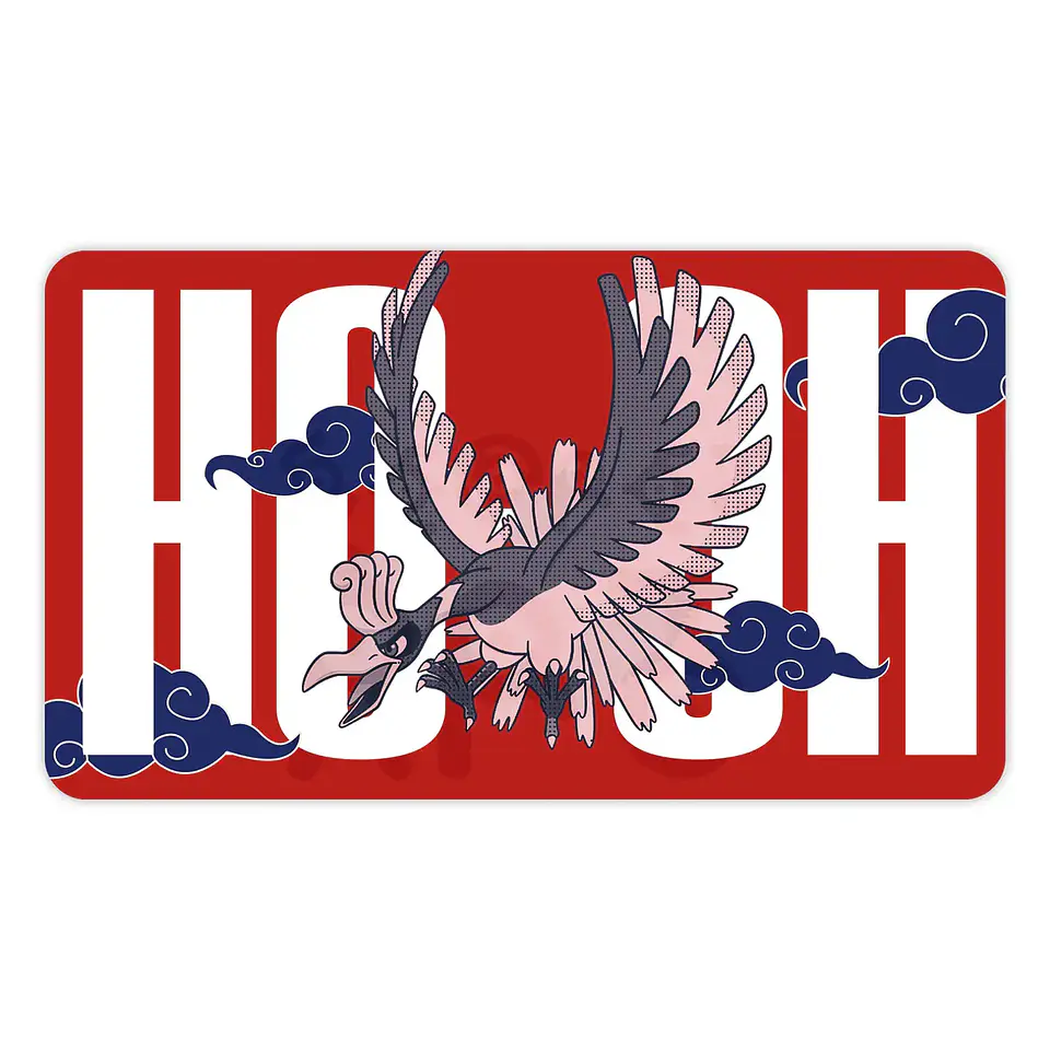 Playmat Pokémon:  Ho-Oh  1