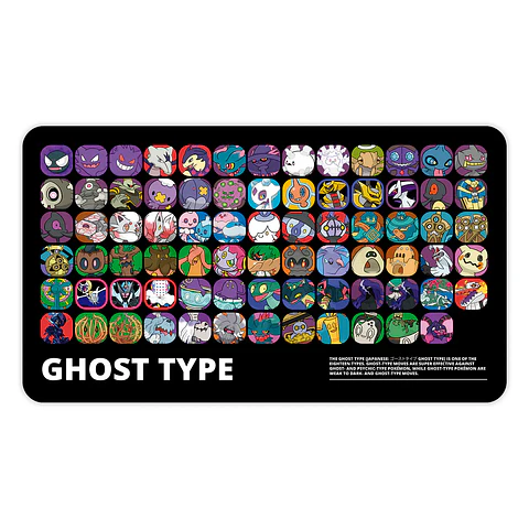 Playmat Pokémon:  ''Ghost Type''  