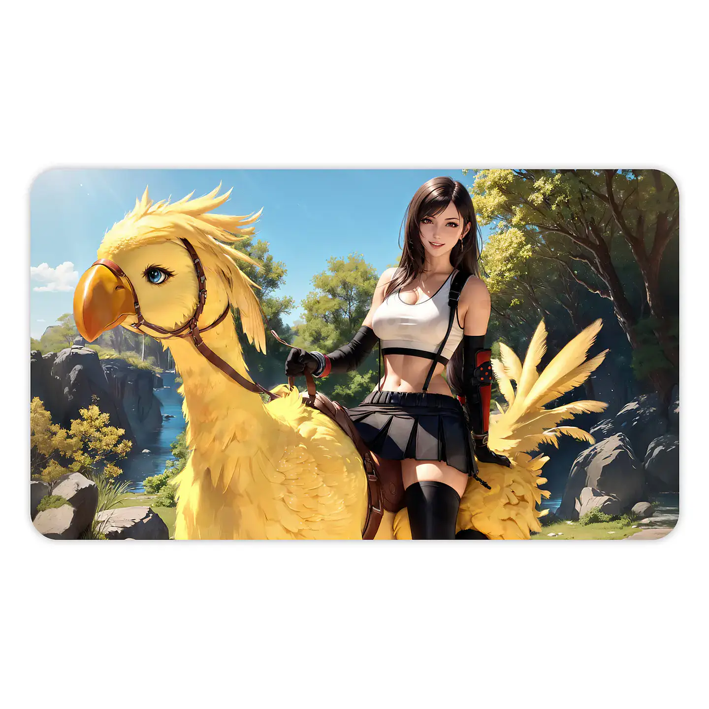 Playmat Final Fantasy: ''Tifa & Chocobo''  1