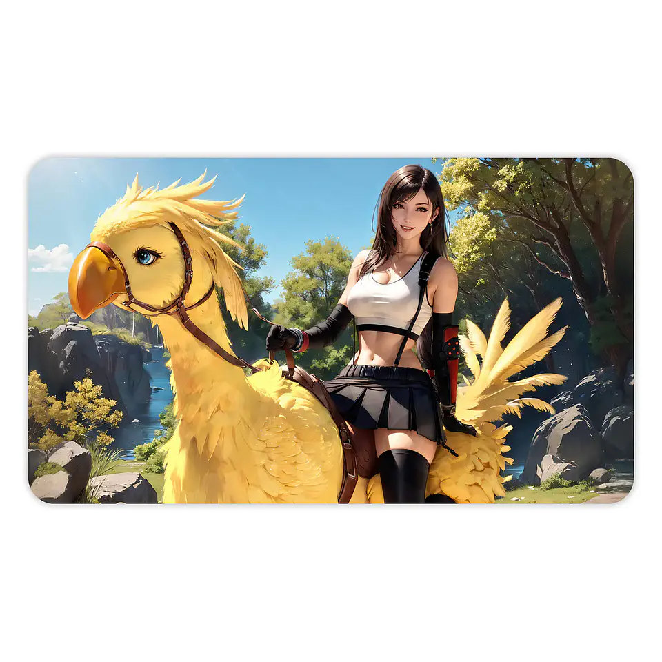 Playmat Final Fantasy: ''Tifa & Chocobo''  1