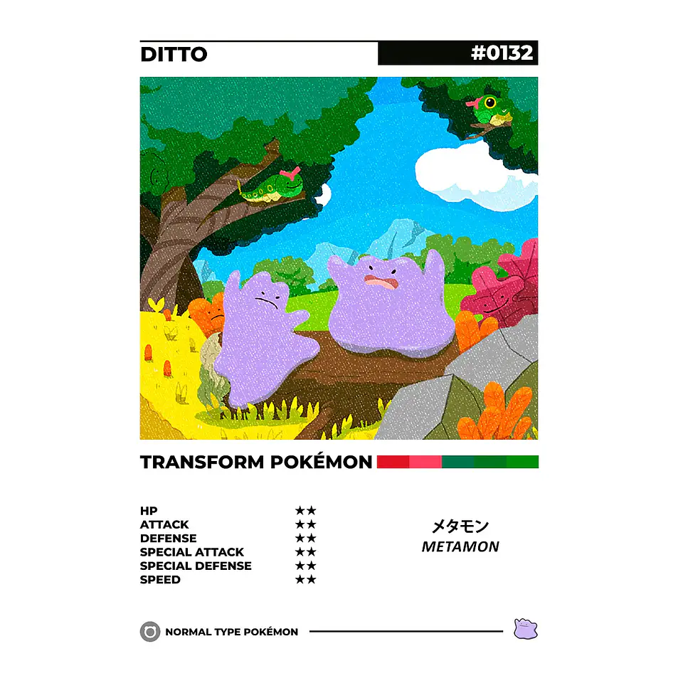 CuaDitto Pokedex - Ditto 1