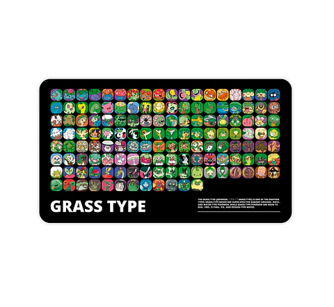Playmat Pokémon ''Grass Type''