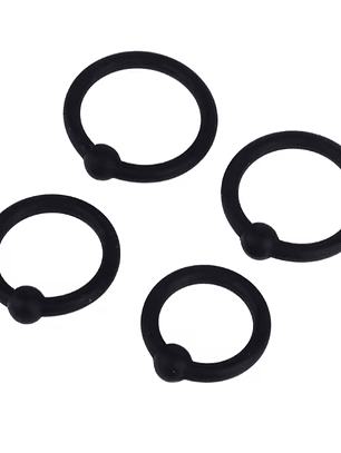 Anillo de silicona retardante, pack 4 unidades
