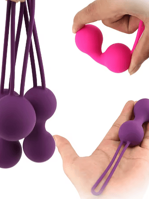 Entrenador Kegel  piso pélvico 2 bolas