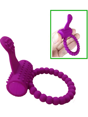 Anillo vibrador con lengüeta