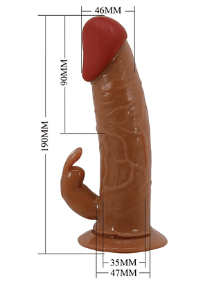 Dildo vibrador Conejo con Arnés Marion