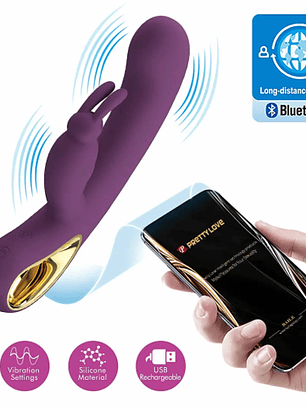 Vibrador LIAM Conejito Controlado por App