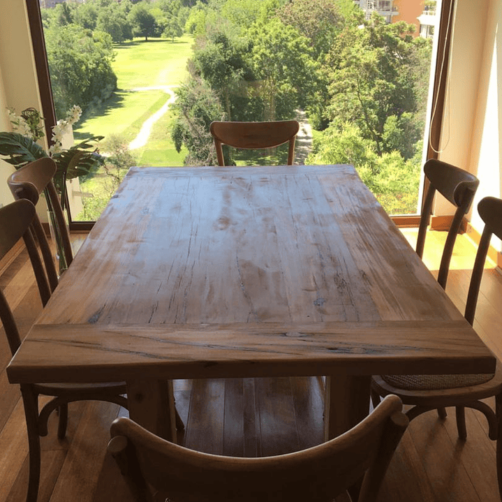MESA DE COMEDOR ROBLE TOSCANA  1