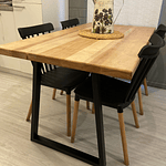 MESA DE COMEDOR INDUSTRIAL LENGA