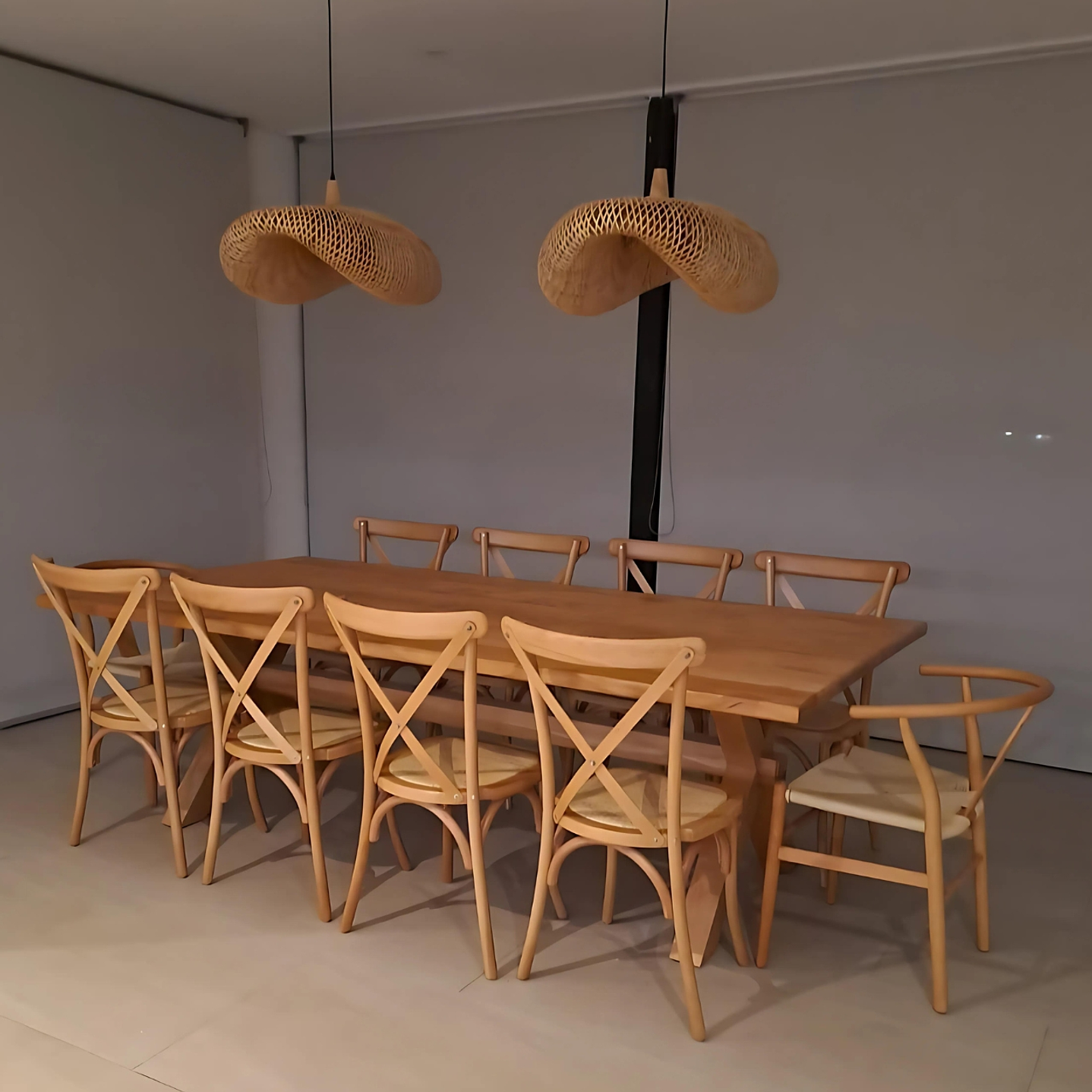 COMEDOR 8 SILLAS  AZIZA  LENGA 1