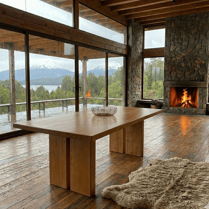 MESA  DE COMEDOR Melbourne LENGA 7