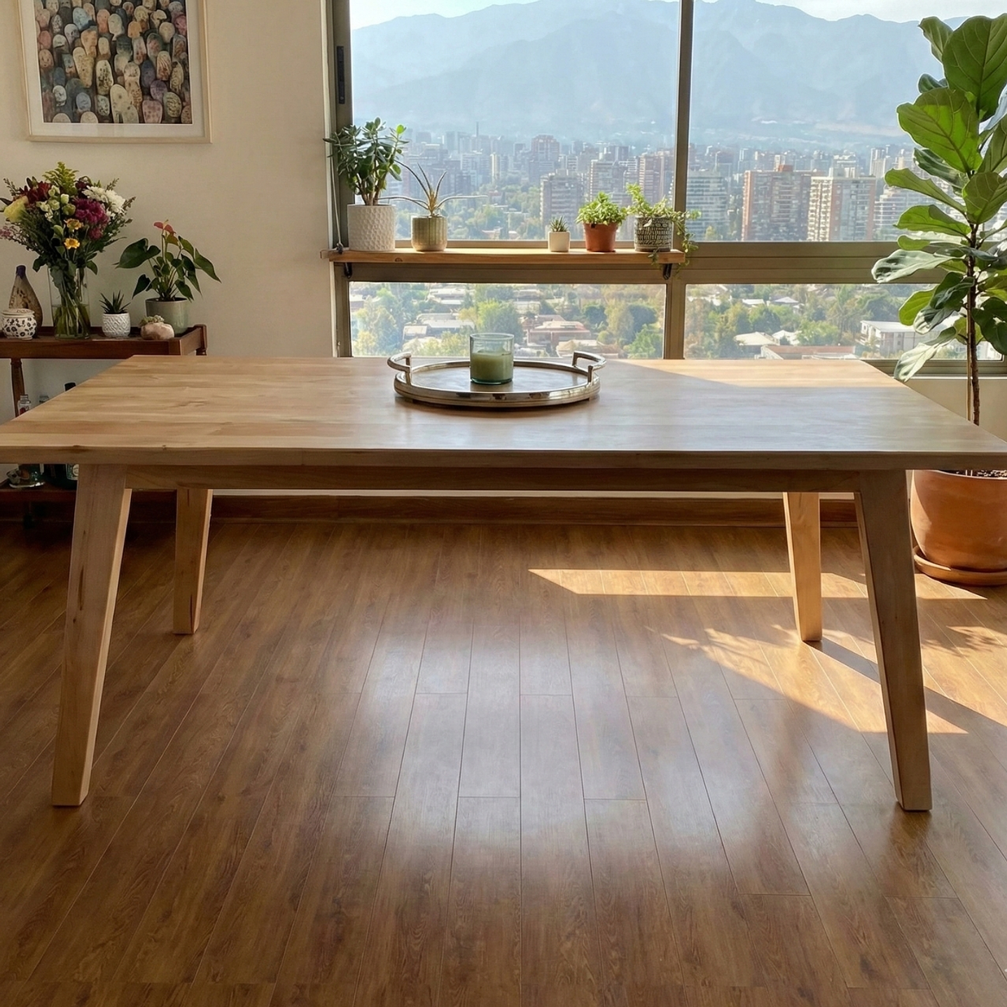 MESA  DE COMEDOR AMSTERDAM LENGA 1