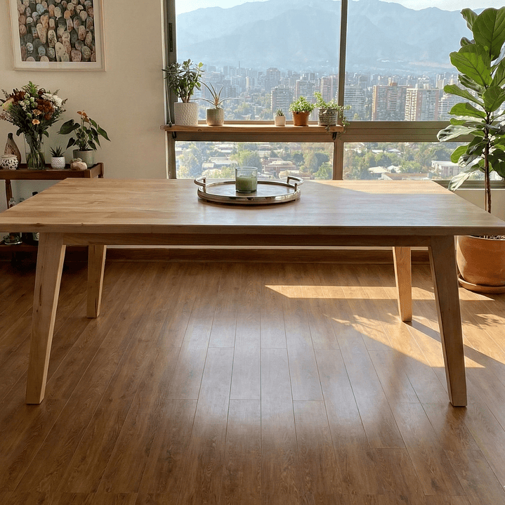 MESA  DE COMEDOR LENGA 4