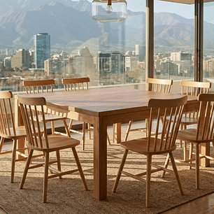 MESA DE COMEDOR CUADRADA