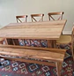  COMEDOR 8 sillas LENGA  Melbourne  - Miniatura 2
