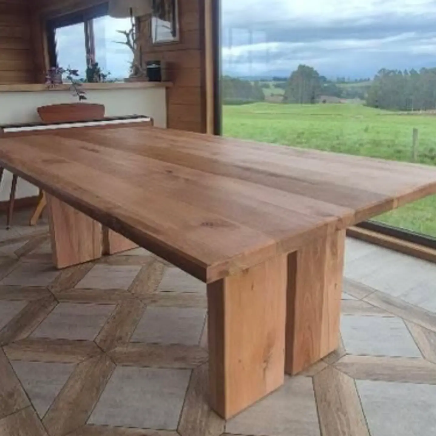 MESA  DE COMEDOR Melbourne LENGA 4