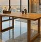 MESA DE COMEDOR CORCHETE LENGA  - Miniatura 1