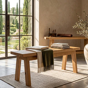 BANQUETA CHILENA 80x35x45