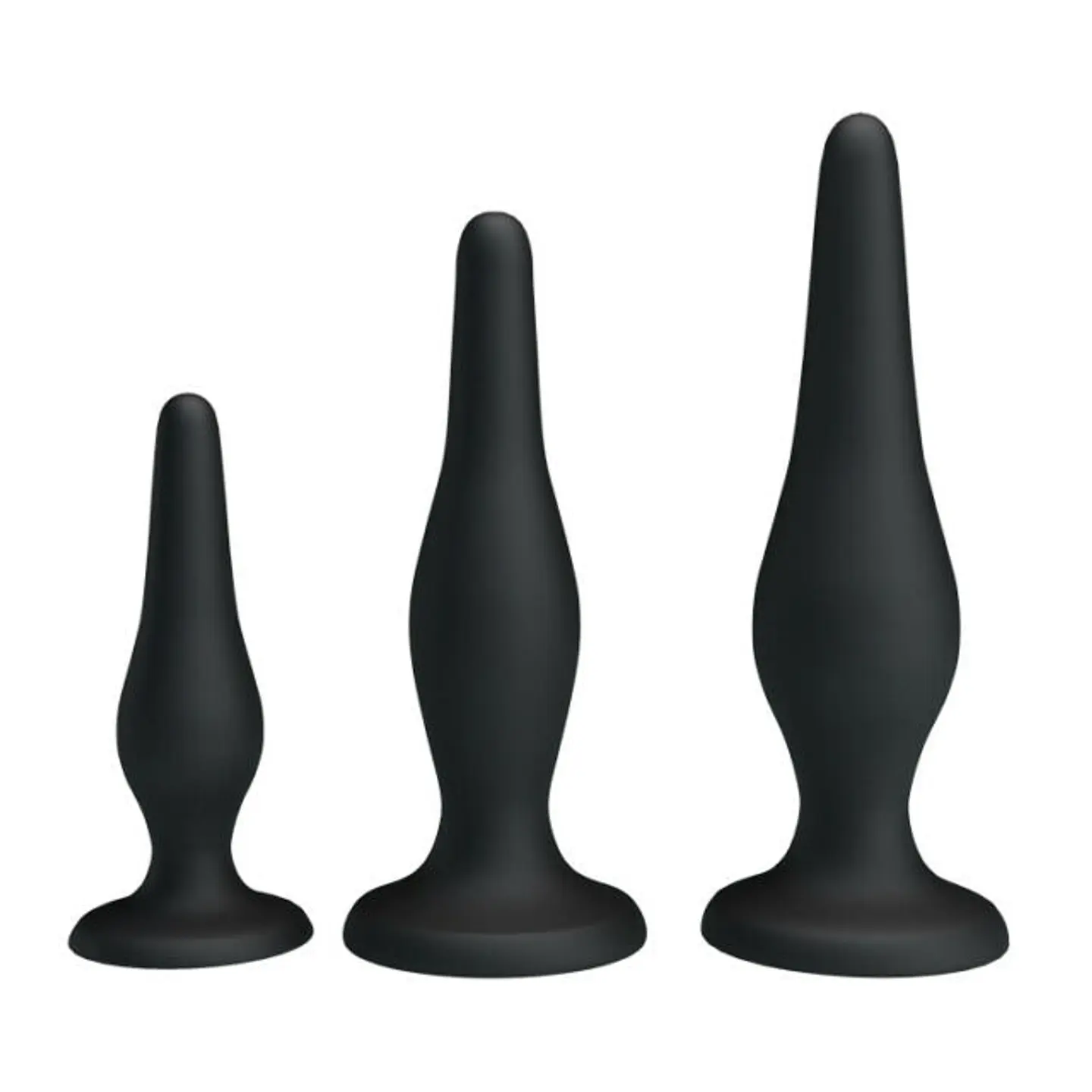 Kit Anal Negro 3 piezas 2