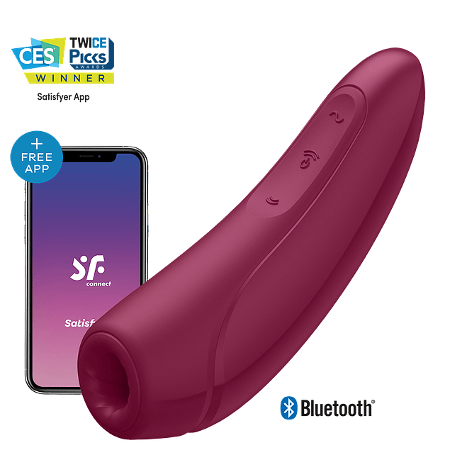 Satisfyer c/ pulso de aire Curvy 1 + 