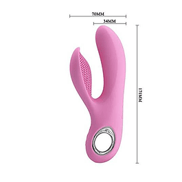 Vibrador Conejo de Lujo (Canrol) Pink
