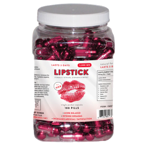 Suplemento Femenino Lipstick x 3 cápsulas