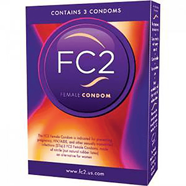 Set de 3 Condones Femeninos FC2