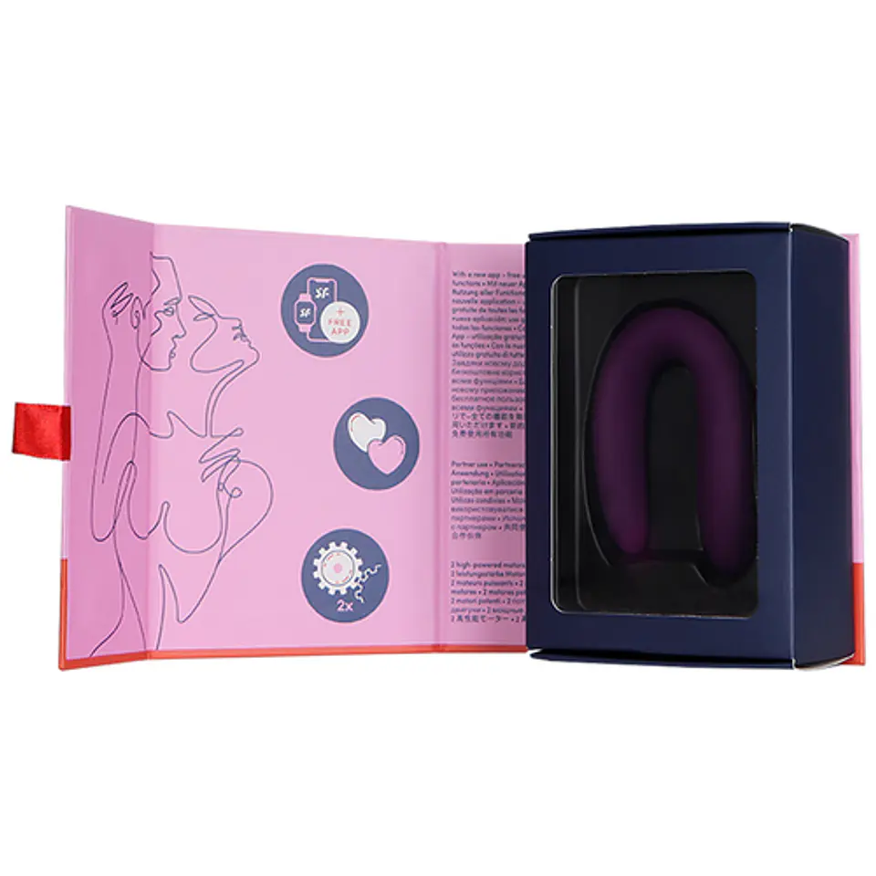 Vibrador Satisfyer Double Joy c/ APP 7