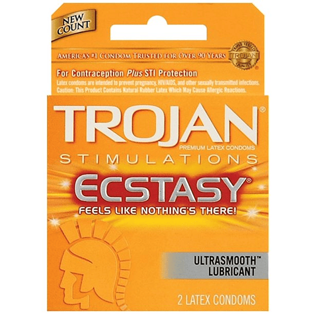Condón Ecstasy Pack x 3 