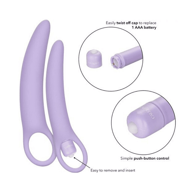 Set Dilatador Vaginal c/ Vibración Isabelle