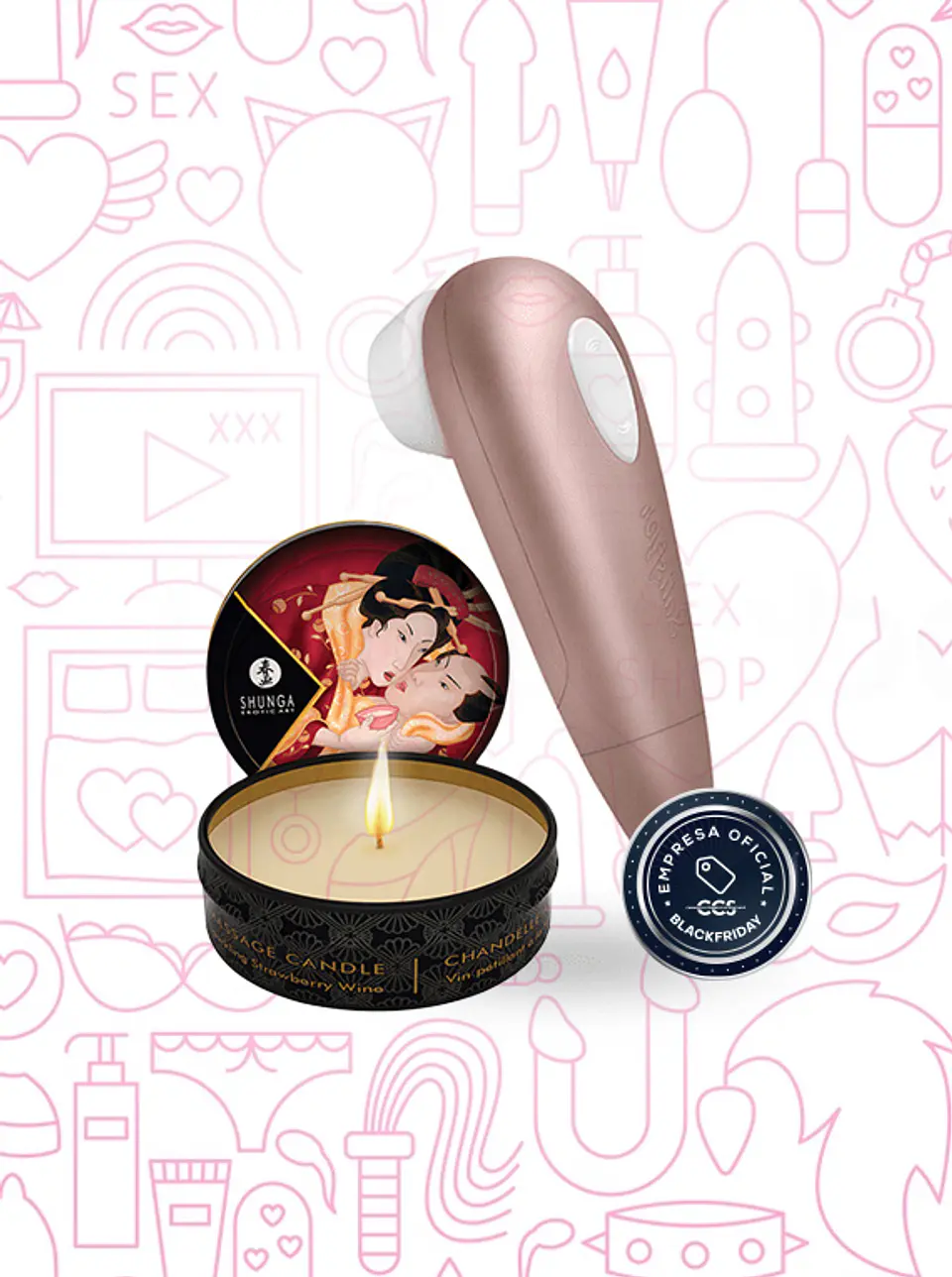 Pack Satisfyer 1 Next Gen + Vela Shunga Mini 1