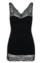 Chemise Negro + Tanga Miamor - Miniatura 3