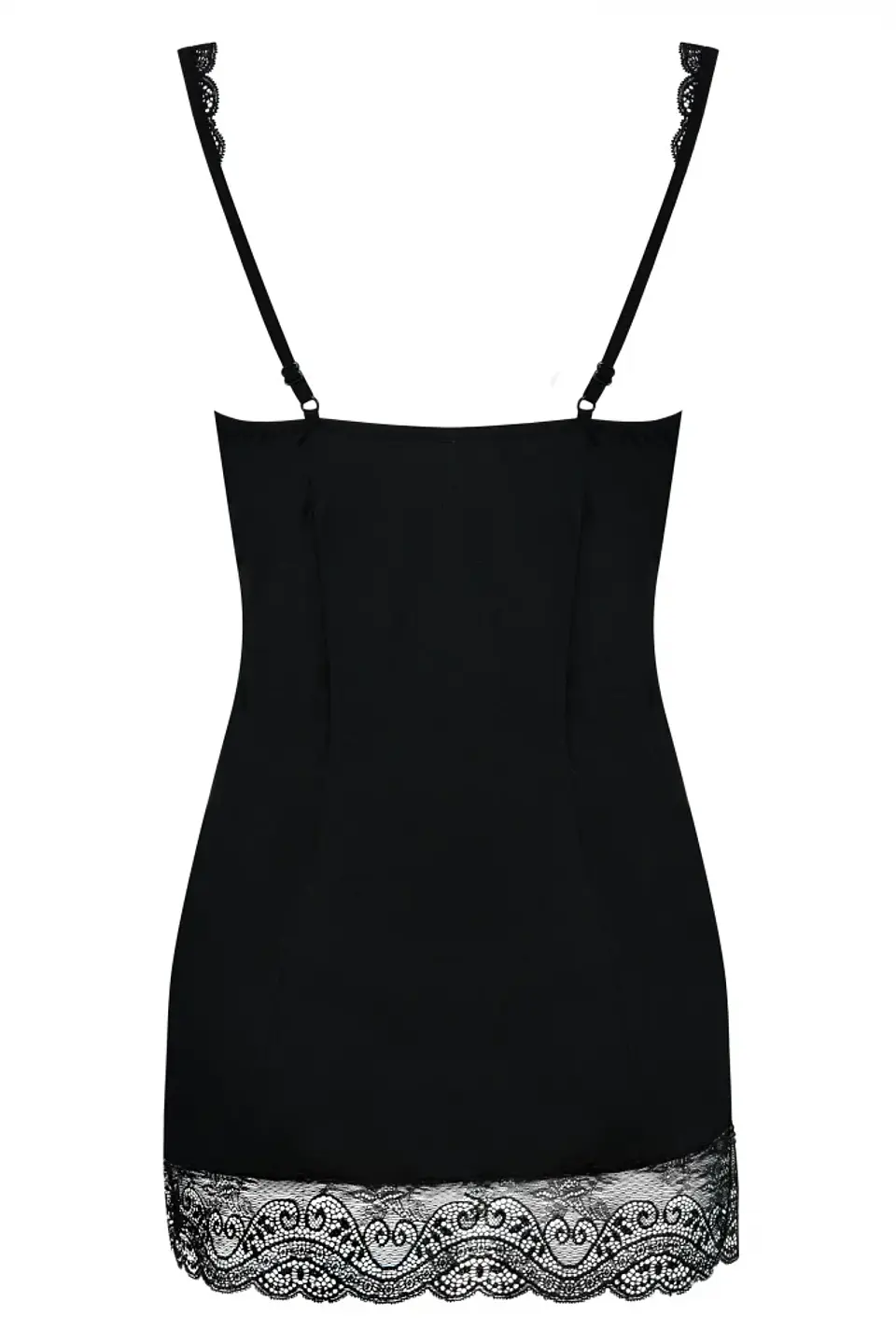 Chemise Negro + Tanga Miamor 4